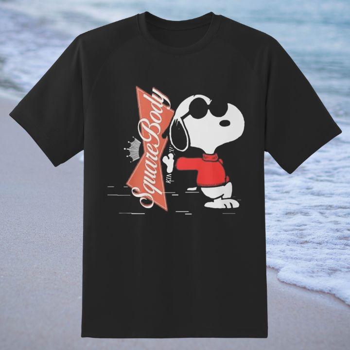 Snoopy Square Body Union King Of Trucks Chevy Truck T-Shirt