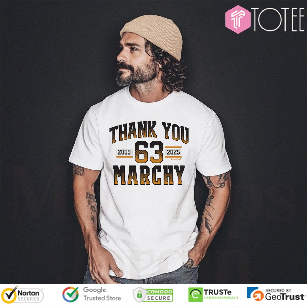Brad Marchand Thank You Marchy Boston Bruins Shirt