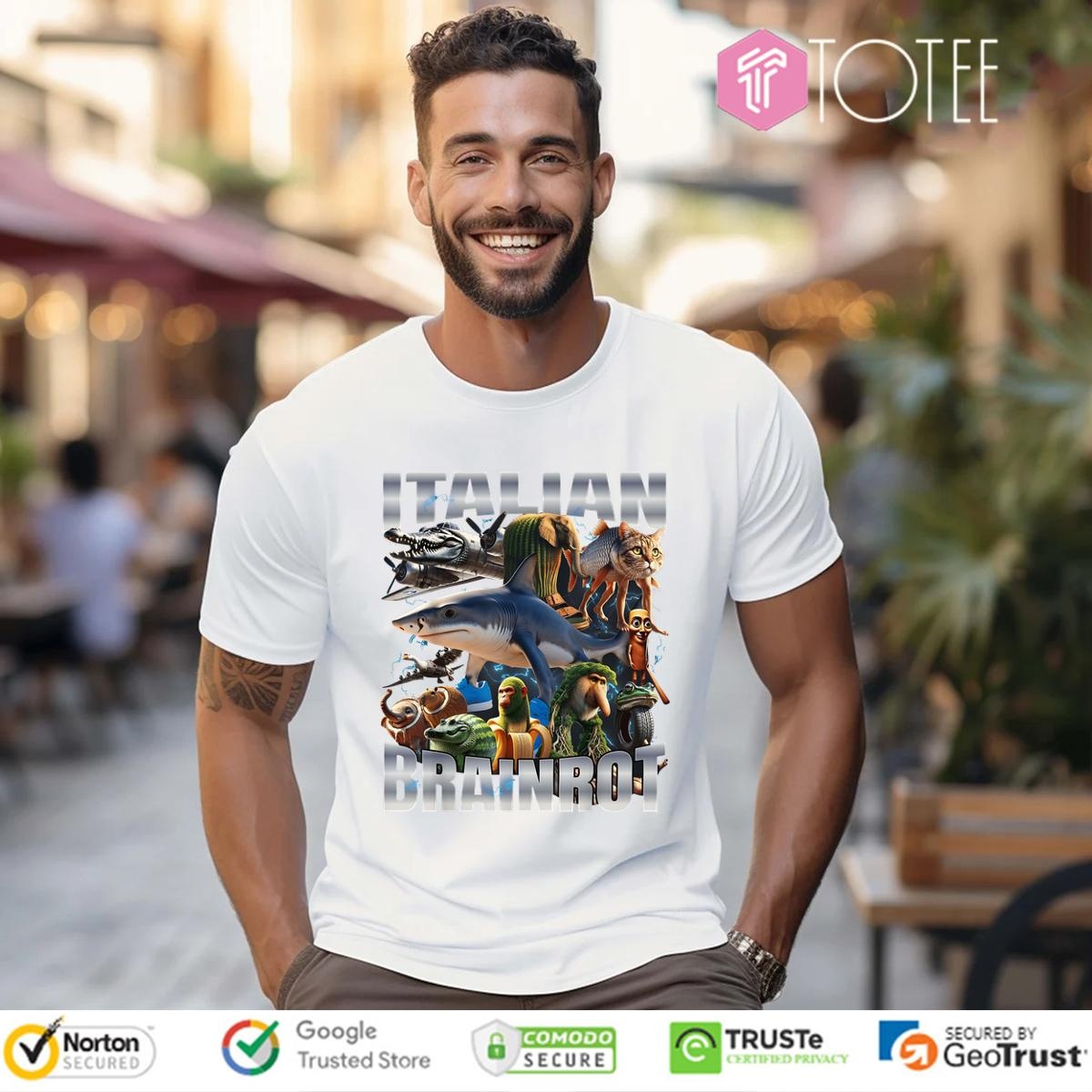 Italian Brainrot Shark TShirt: Ultimate Style, Last Chance!