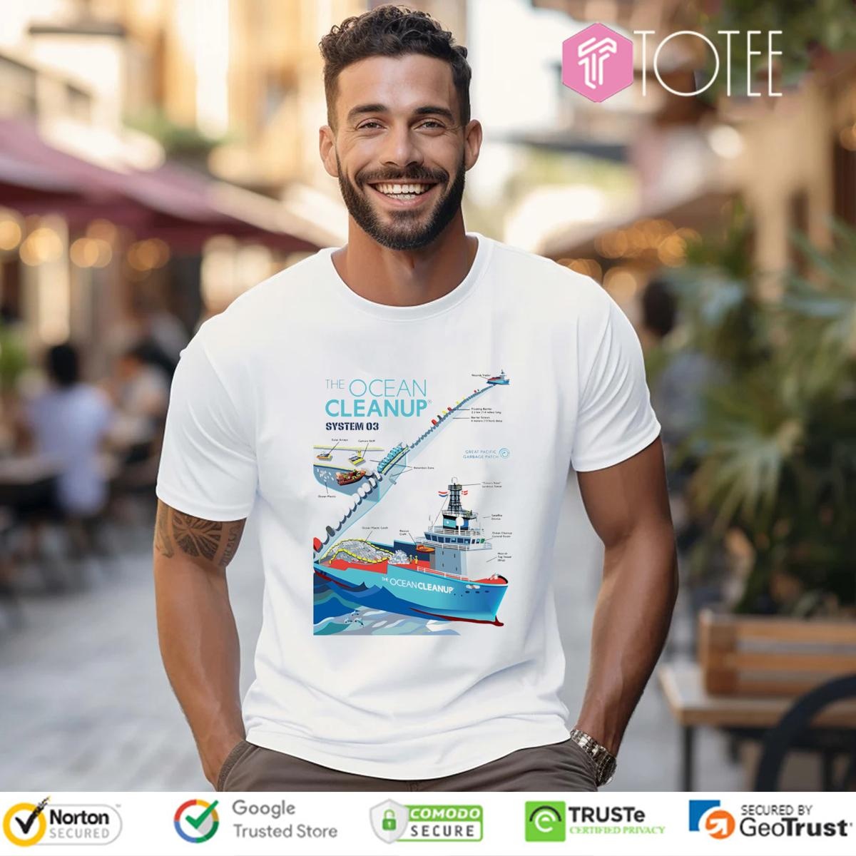 The Ocean Cleanup System 03 T-shirt