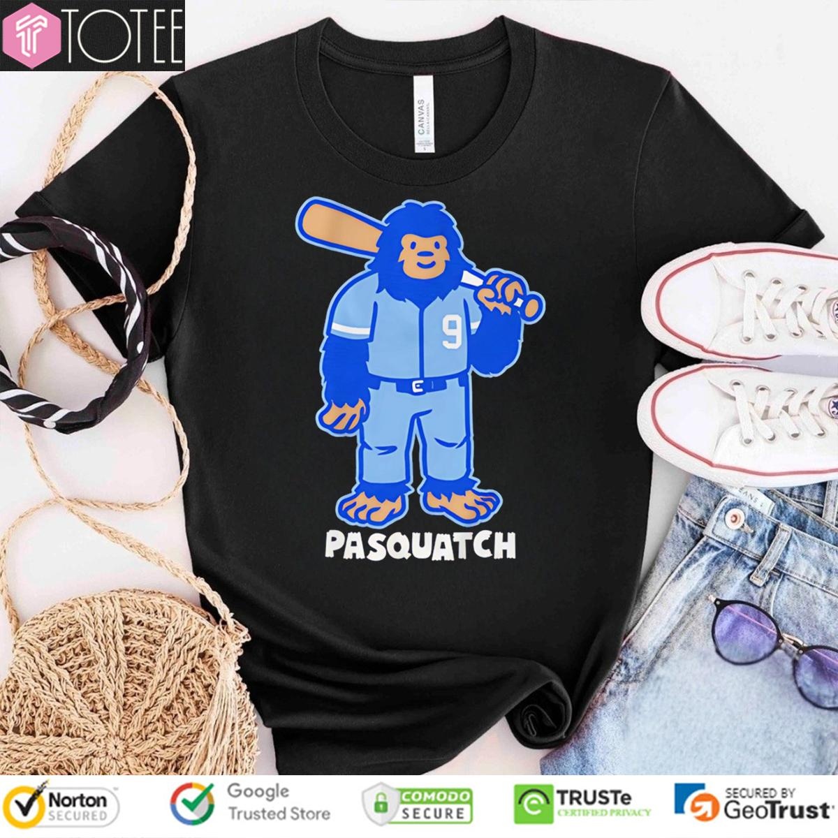 Pasquatch Parody Bigfoot Vinnie Pasquantino Kansas City Royals T-shirt