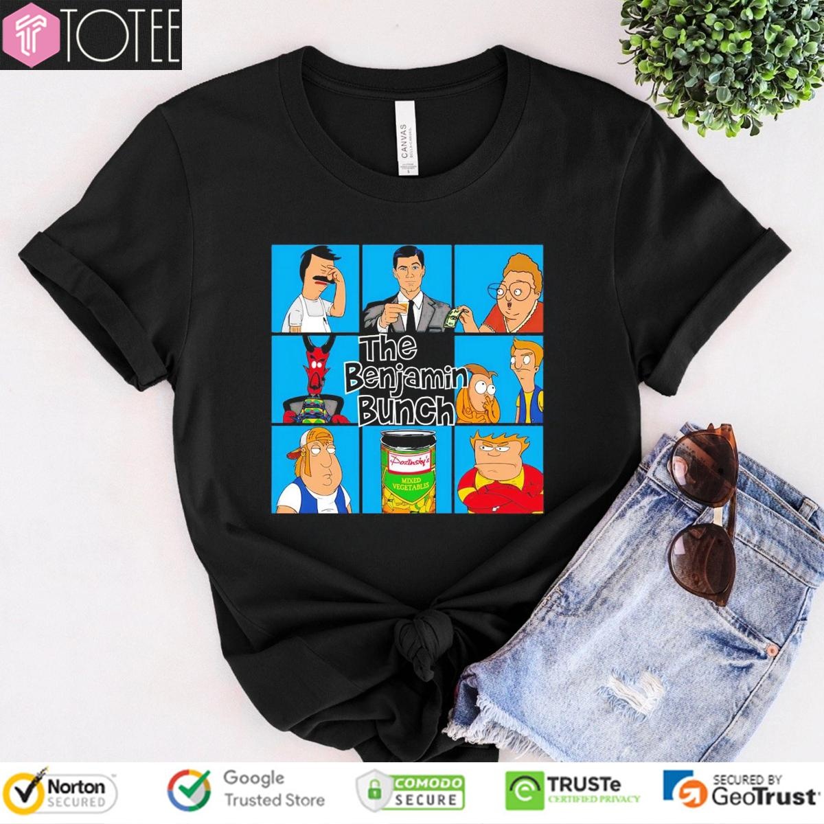 The Benjamin Bunch Cartoon Tv Shows T-shirt