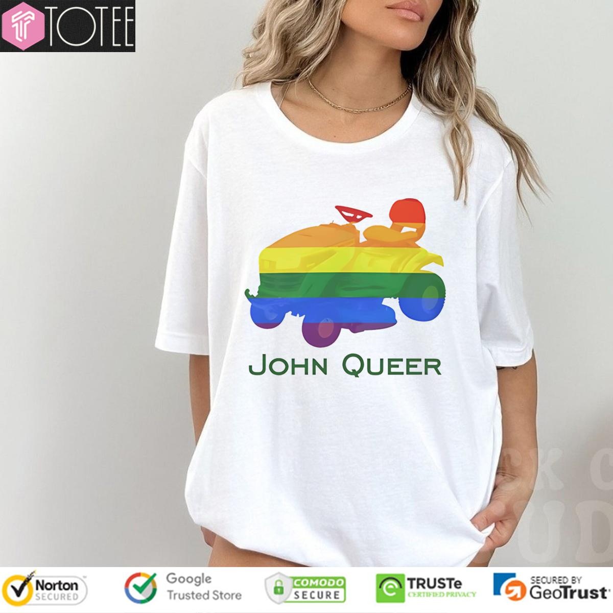 John Queer Lgbt Pride Rainbow T-shirt