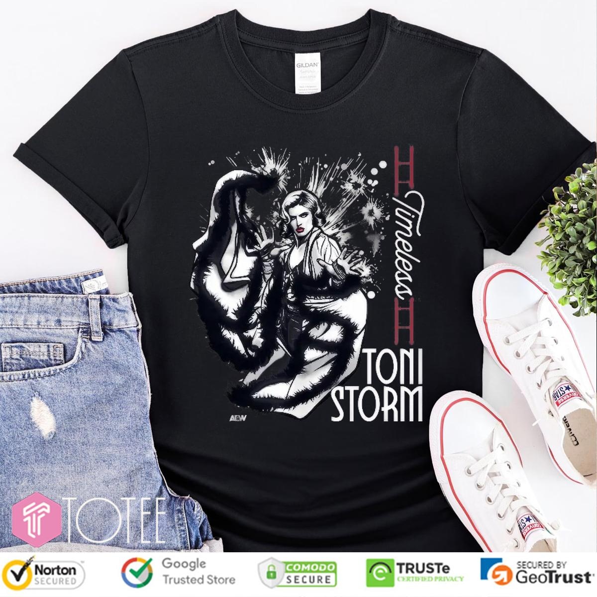 Toni Storm Series Aew Graphic T-shirt