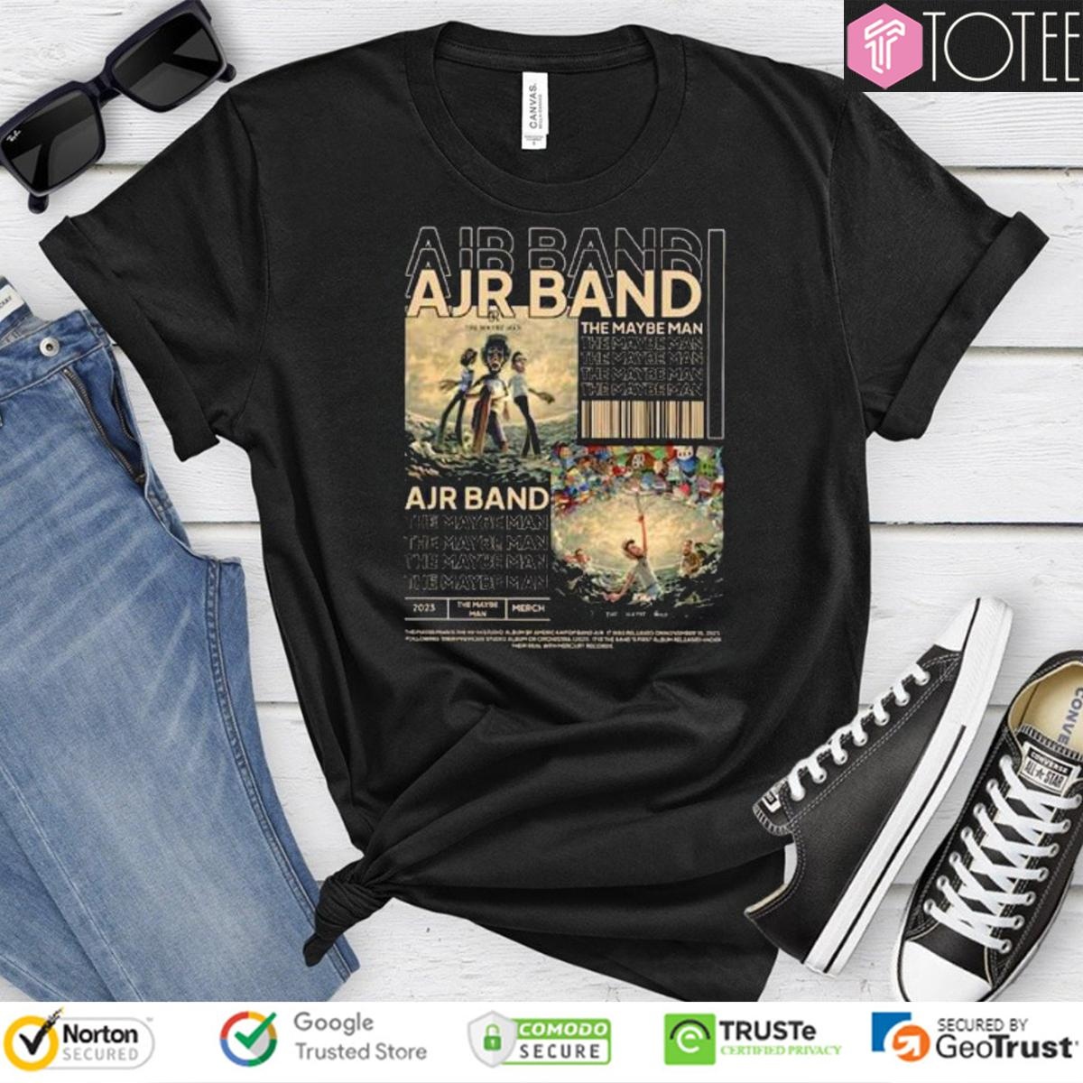 Ajr Band The May Be Man Tour 2024 T-shirt