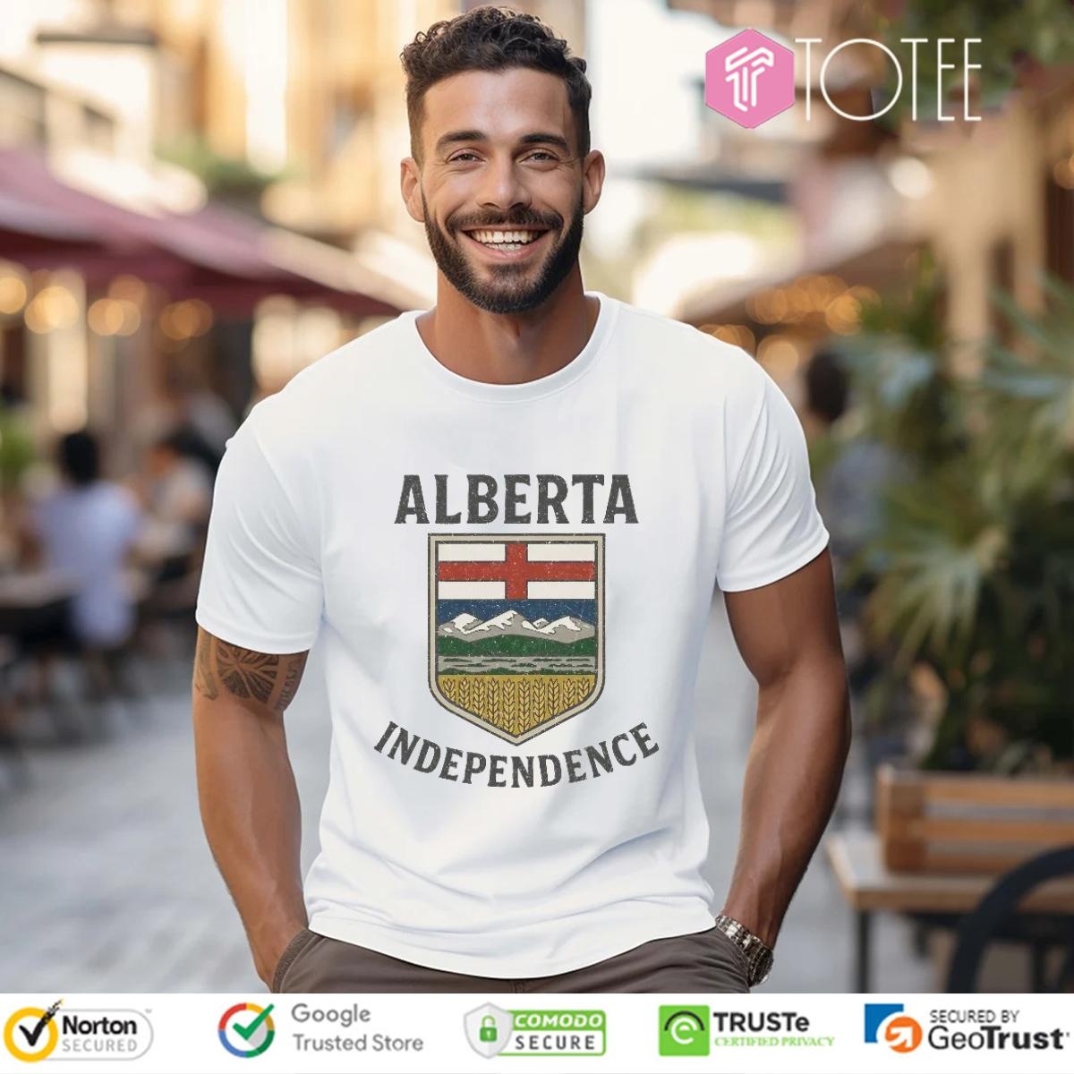 Alberta Independence Canada Patriotic T-shirt