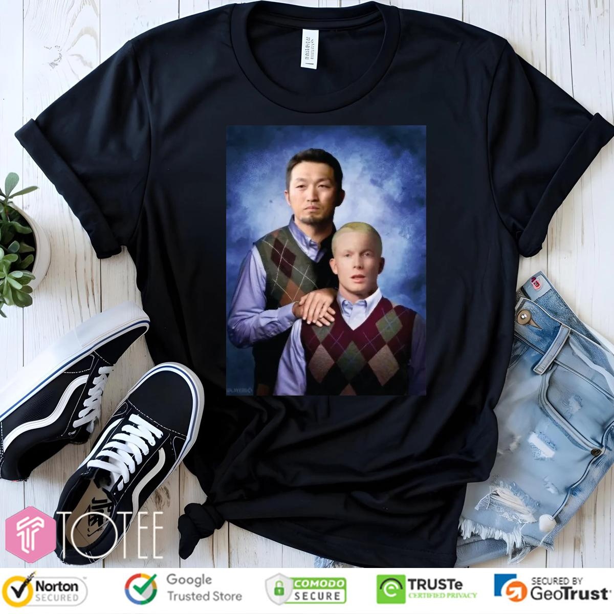 Chicago Cubs Pca Pete Crow-Armstrong Seiya Suzuki Parody Step Brothers T-shirt