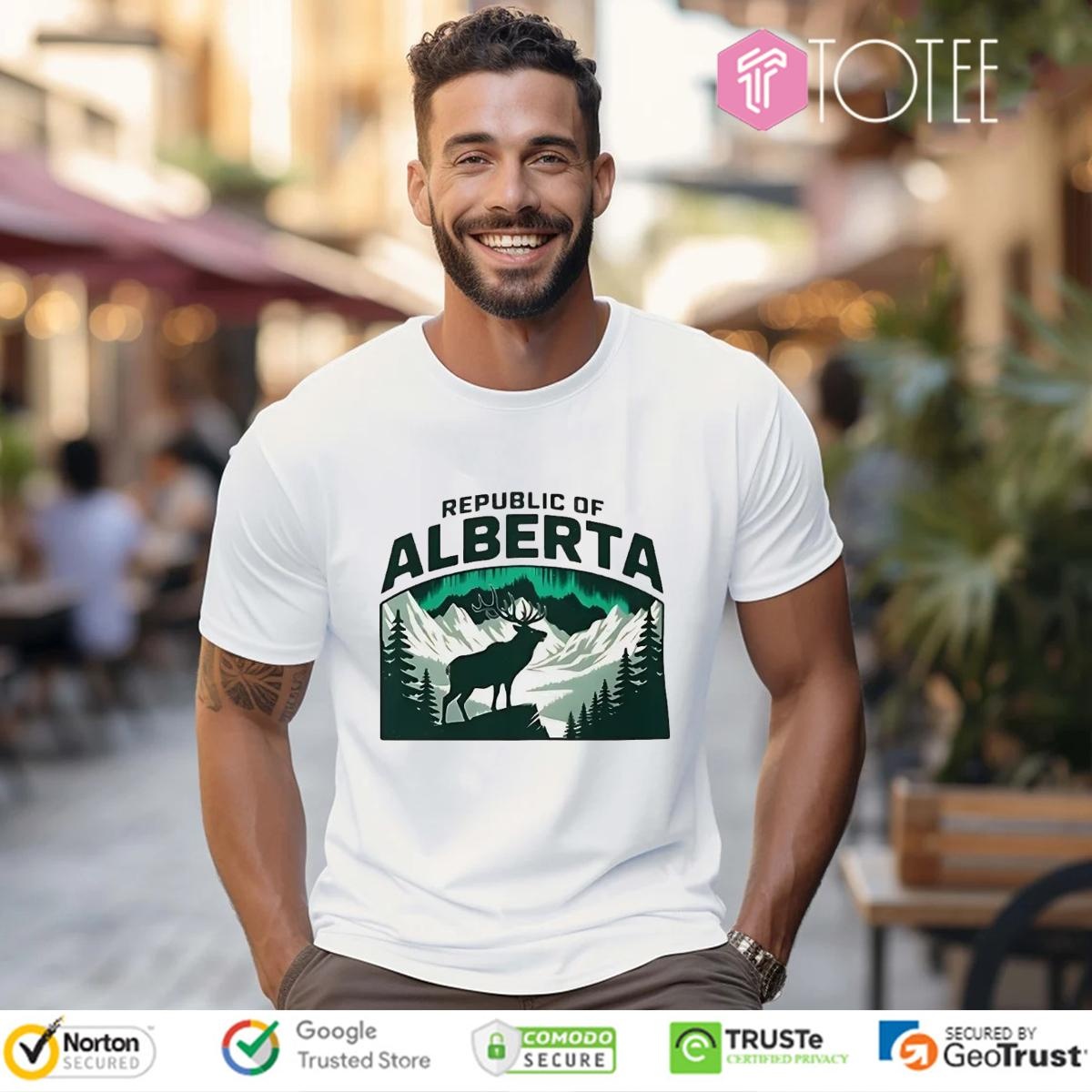 Republic Of Alberta Canada T-shirt