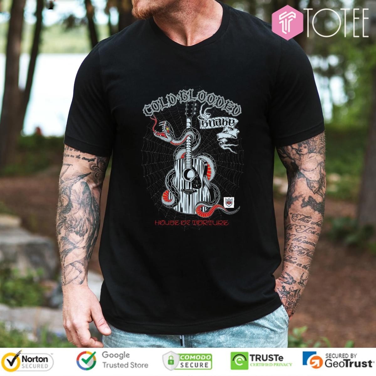 Seiya Sanada Tokyo Hiro Cold Blooded Snake House Of Torture T-shirt