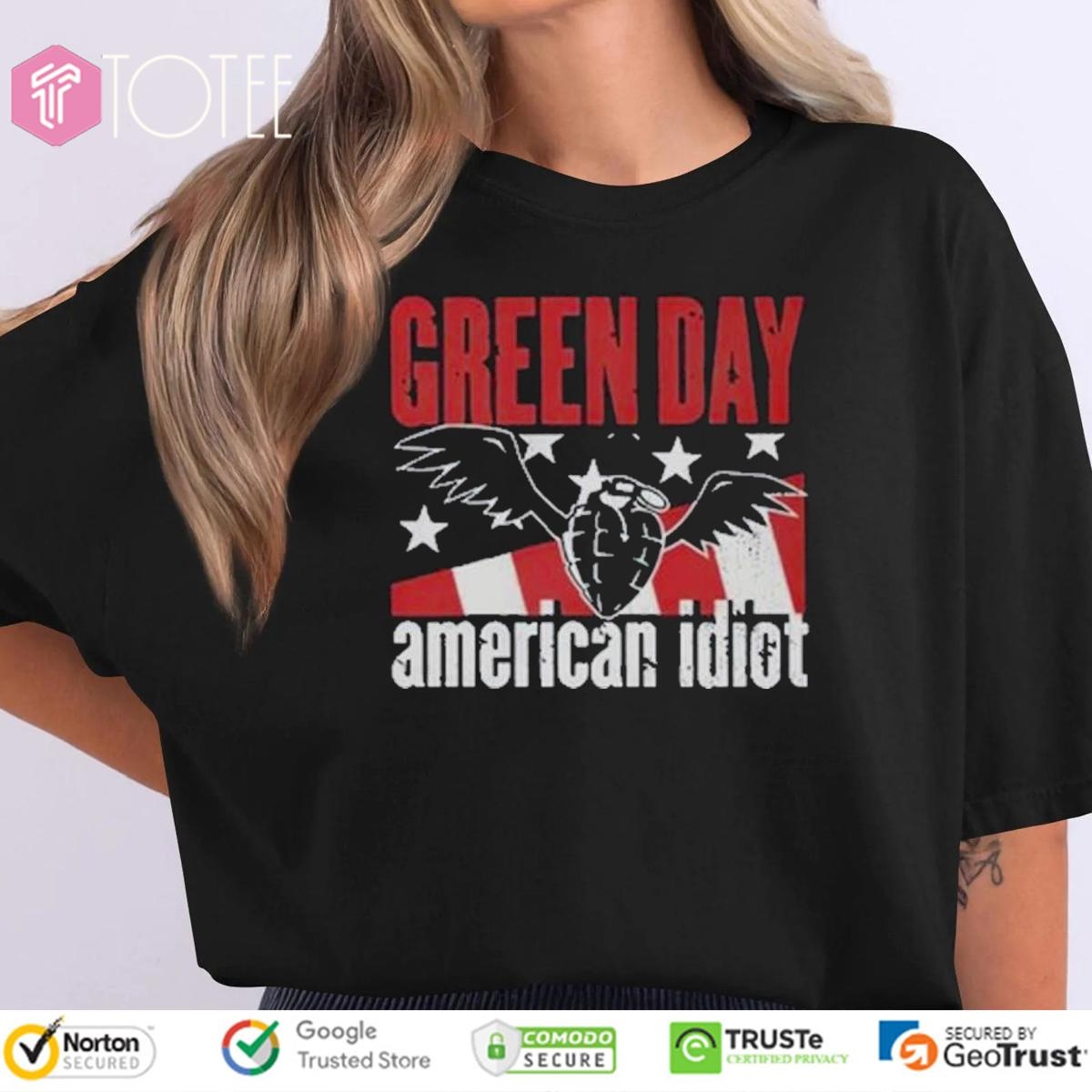 Green Day Band American Idiot T-shirt