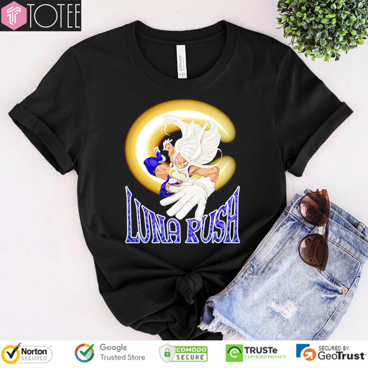 Rumi Usagiyama Rabbit Hero Mirko Luna Rush My Hero Academia T-shirt
